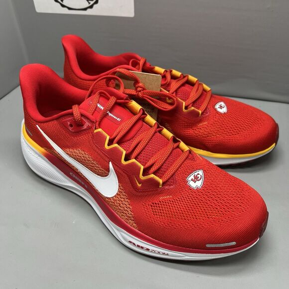 Nike Kansas City Chiefs NFL Zoom Pegasus 41 Running  FZ5079-600 Men Sz 10 NEW main image 11